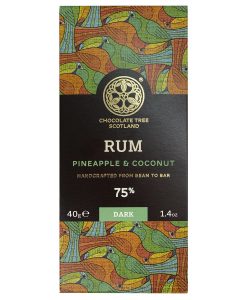 Barra de Chocolate Rum Pineapple & Coconut